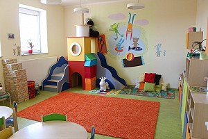 Classroom for children from 2 to 3 years